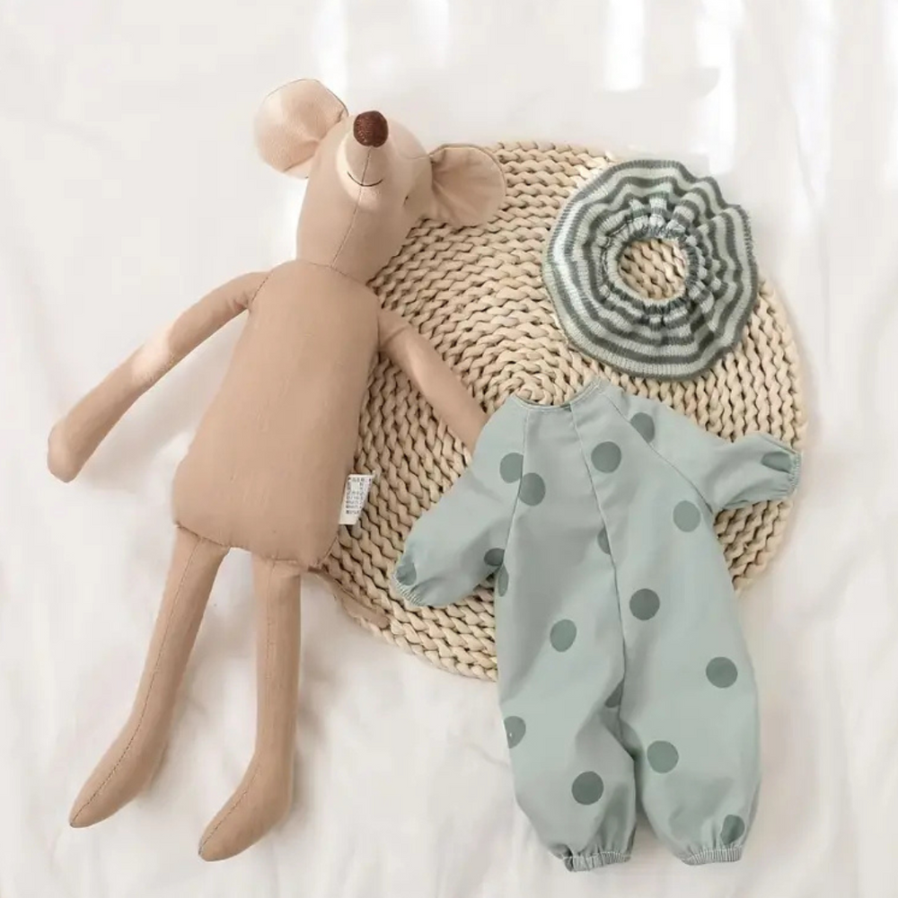 Mjuk Babymus Gosedjur – Perfekt Gåva för Bebisar och Småbarn More For Mini