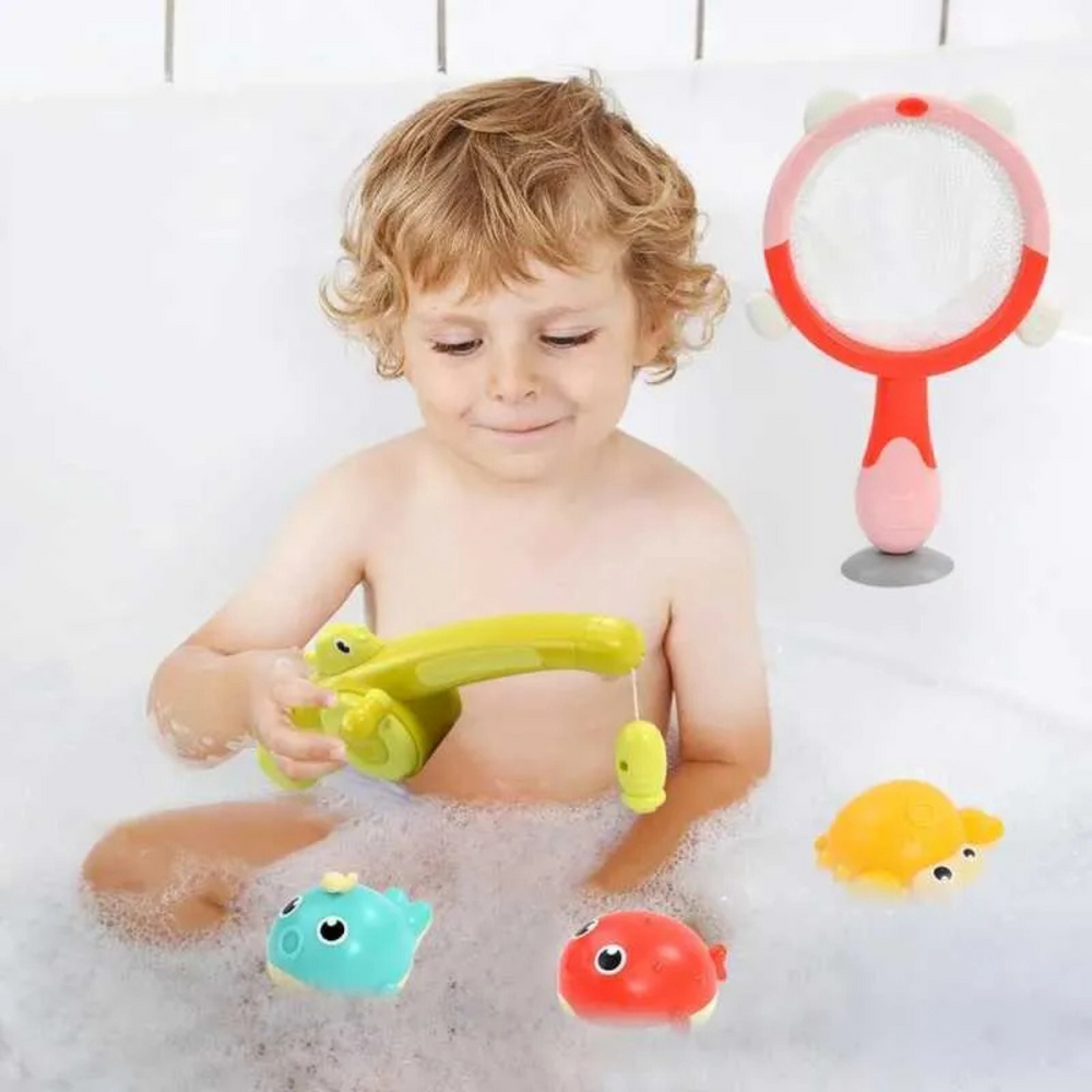 Magnetisch Badvisspel met Licht | Leuk & Leerzaam Badspeelgoed voor Peuters More For Mini