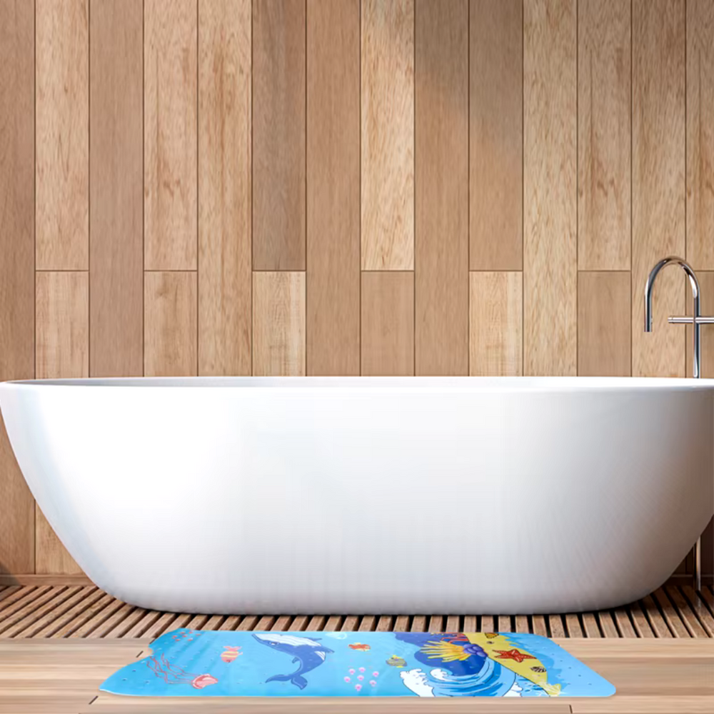 Antislip Zeemeermin Badmat voor Kinderen – Veilig & Leuk Badderen | AquaKind More For Mini