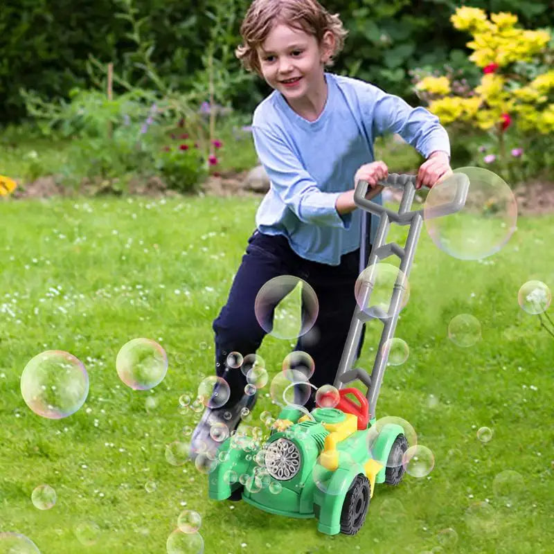 Bubbelgräsklippare – Aktivt Utomhusleksak för Barn, Perfekt för Födelsedagskalas More For Mini