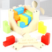 Houten 3D Puzzel voor Kinderen – Educatief Speelgoed vanaf 3 Jaar | Duurzame Breinbreker More For Mini