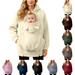 Bärjacka 2-i-1 för mamma och bebis – mjuk fleece, huva, dragkedja, fickor | babywearing-hoodie