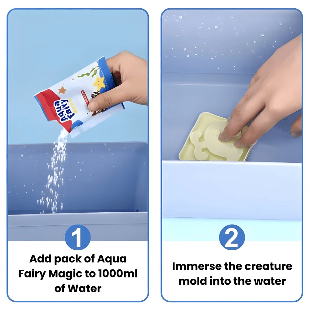 Magisch Water Knutselpakket voor Kinderen – Maak en Speel met Kleurrijke Diertjes +3 Jaar More For Mini