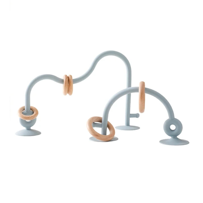 Stacky Fun Siliconen Ring Tafelspel – Educatief Speelgoed voor Baby’s en Peuters More For Mini