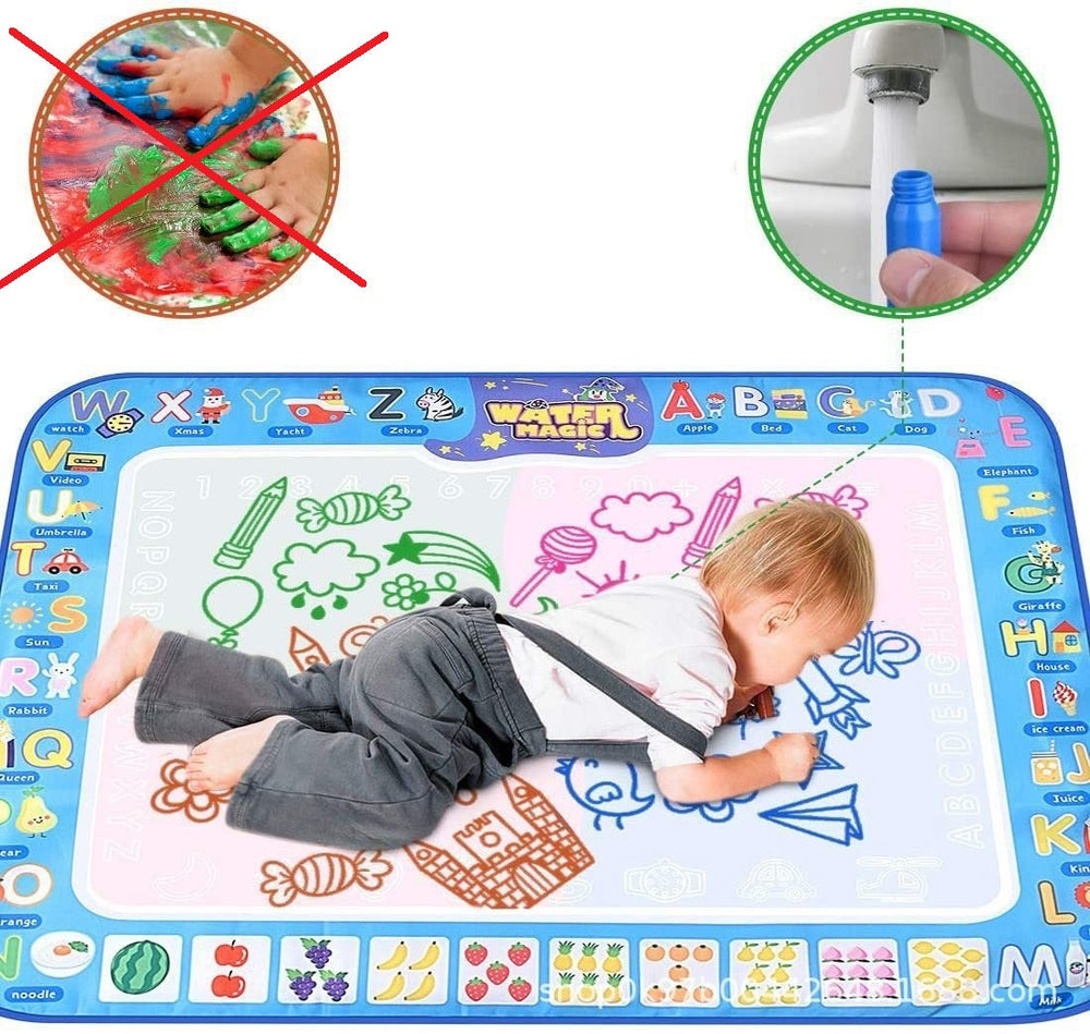 Water Magic Ritmatta för Barn – Kladdfritt Kreativt Lek med Vattenpenna More For Mini