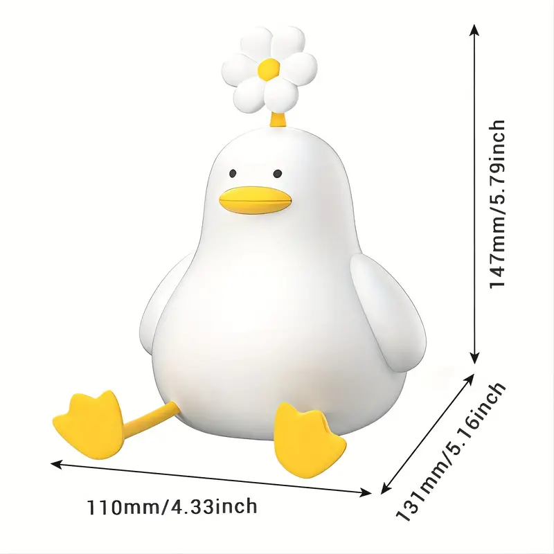 Eend Nachtlampje Kind – Rustgevend LED Slaaplampje voor Baby & Kinderkamer | LumoKids More For Mini