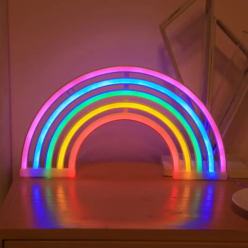 Rainbow Nachtlamp Kind – Kleurrijk Slaaplampje voor Rustige Nacht & Magische Sfeer More For Mini