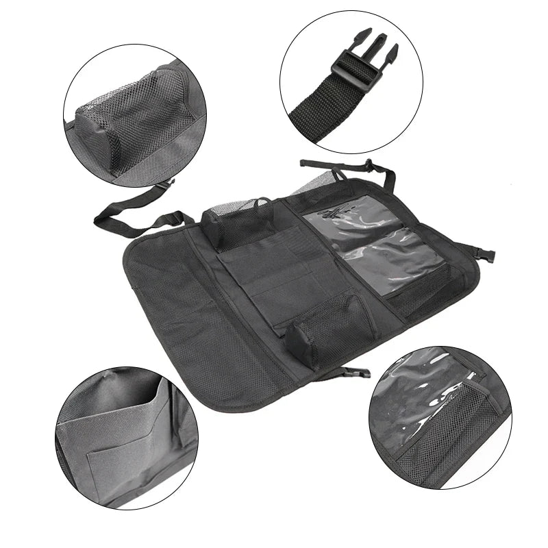 Auto Organizer Achterbank Kind – Met Tablethouder & Vakken | RideWell More For Mini