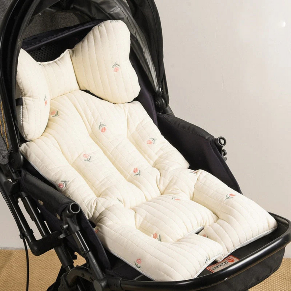 Bekväm Barnvagnsdyna – Mjuk, Stilren & Perfekt för Varje Promenad More For Mini