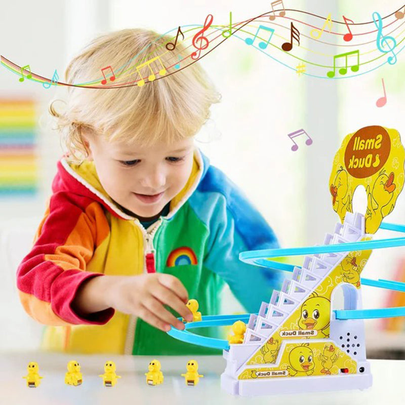 Muzikale Eendjesbaan voor Peuters – Interactief Speelgoed met Licht & Geluid More For Mini