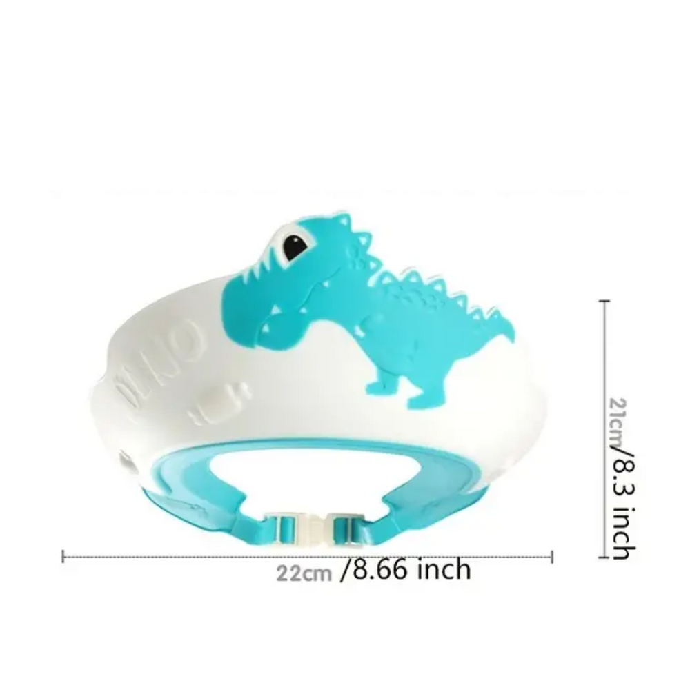 DinoSplash Baby Badmuts – Bescherming tegen Shampoo en Water voor Baby's en Peuters More For Mini