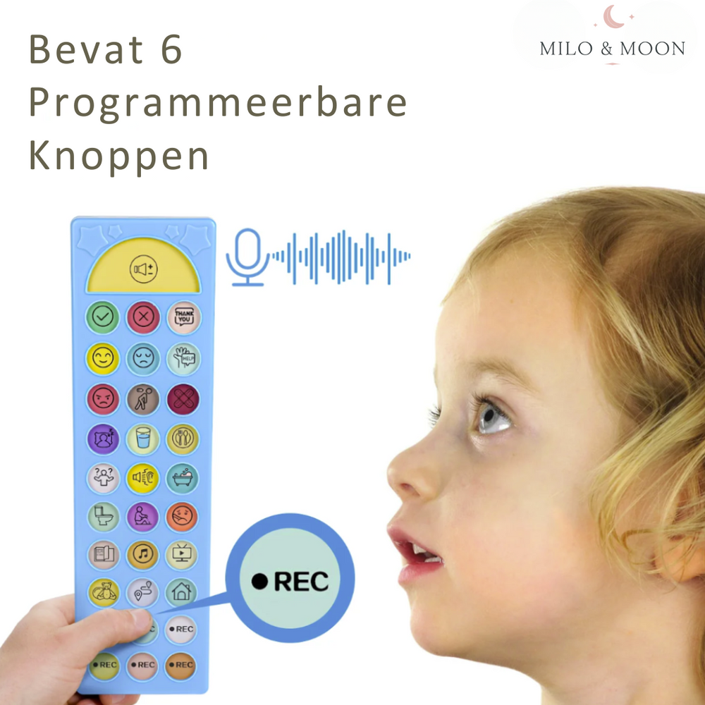 Interaktivt Kommunikationshjälpmedel för Barn – Talapparat med Symboler More For Mini