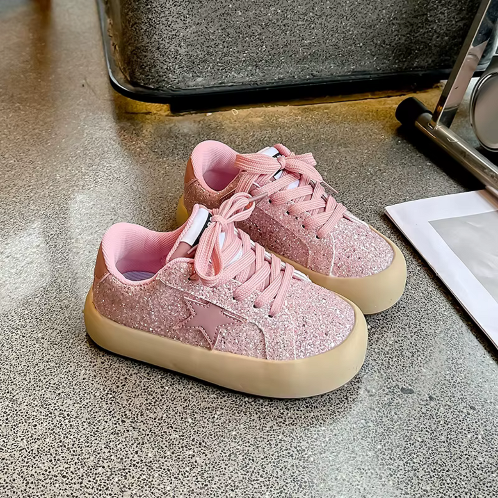Glittersneakers för Flicka – Bekväma & Stilfulla Barnskor | Lumina Kids More For Mini