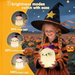 Halloween-nattlampa med mjukt stämningsljus – silikon, laddas via USB-C | barnrumslampa