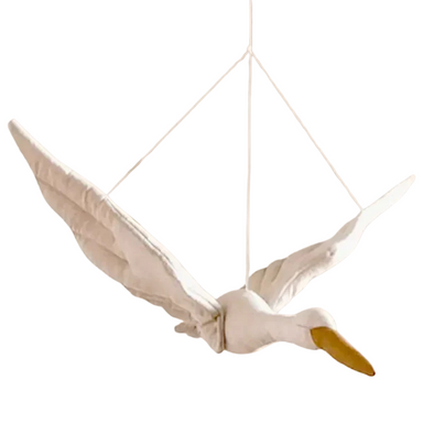 Elegante Hangzwaan Babykamer – Rustgevende Decoratie voor Wieg of Commode More For Mini