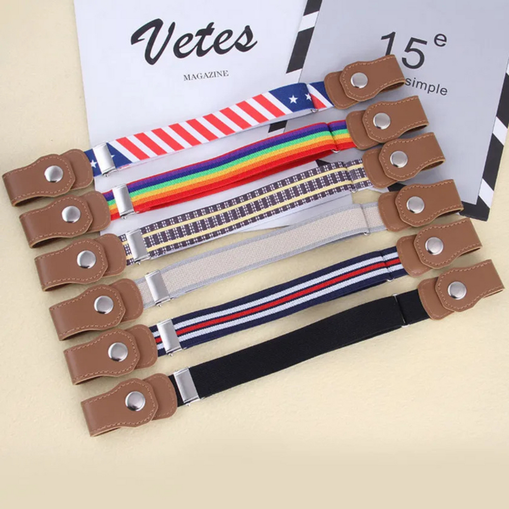 StretchFit Elastische Kinderriem – Comfortabel & Verstelbaar voor Actieve Kinderen | Geen Gespen, Perfecte Pasvorm More For Mini