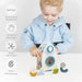 Pedagogiskt Trärum Blockspelet | SpaceBuild Kreativt & Montessori Leksak More For Mini