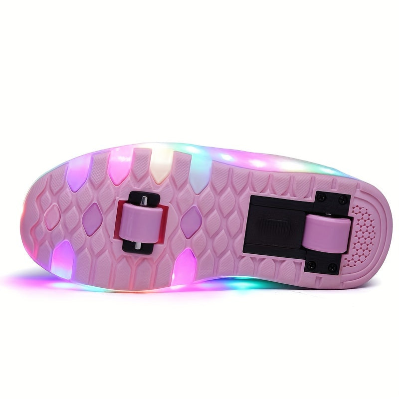 FlashRunners LED Rullskridsko Sneakers – Avtagbara Hjul | Stl. 26-35 More For Mini