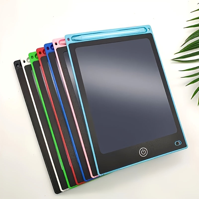 LCD-ritplatta för barn med låsknapp – raderbar, lätt, batteridriven | ritbräda