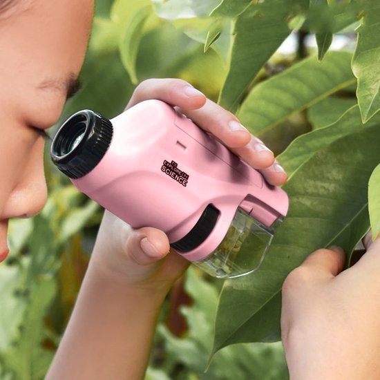 Bärbart Mikroskop – Mini Explorer, 60x–120x Förstoring, Pedagogisk Vetenskapsleksak, från 2 år More For Mini