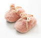 Antislip Bunny Pantoffels voor Baby’s - MoreForMini Unisex, Roze, Wol, Maat 0-2 Jaar More For Mini