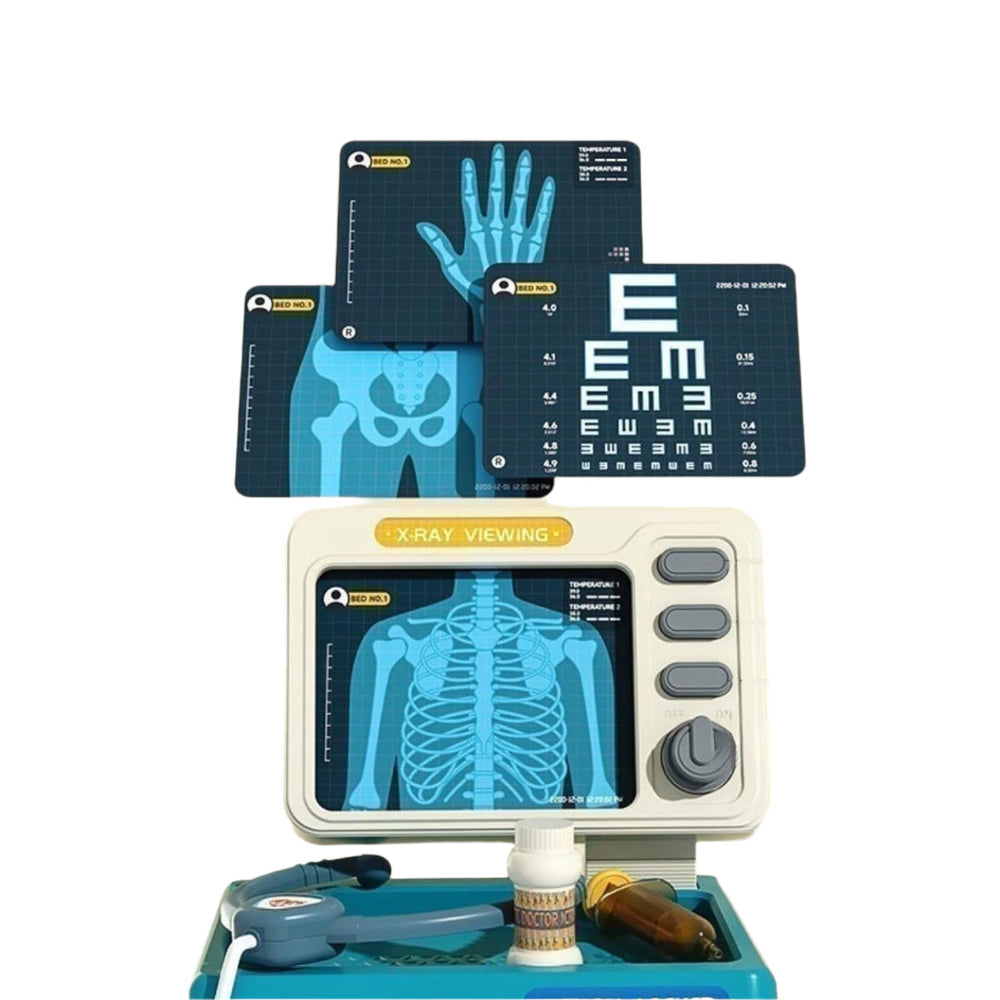 MediBuddy Dokterskar voor Kinderen – Complete Medische Speelset met Licht & Geluid | TinyTrek More For Mini