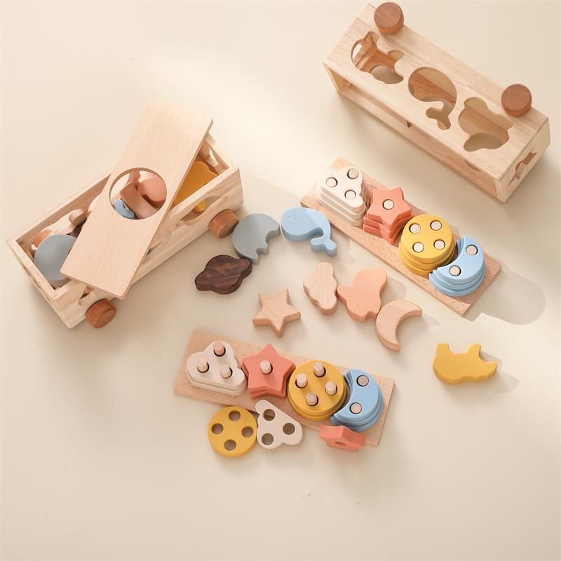 Houten Baby Speelgoed – Educatief & Veilig – Motoriek & Ontwikkeling | BrightSteps More For Mini