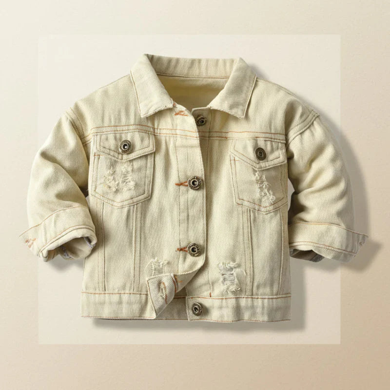 Candy Color Jeansjacka Barn – Lätt Denimjacka | 6Mån-7år More For Mini