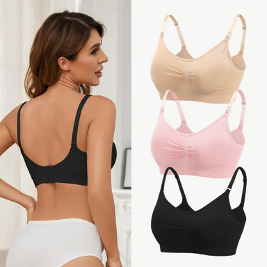 ComfortFit Voedingsbeha Set – Zacht, Ademend en Ondersteunend voor Moeders More For Mini