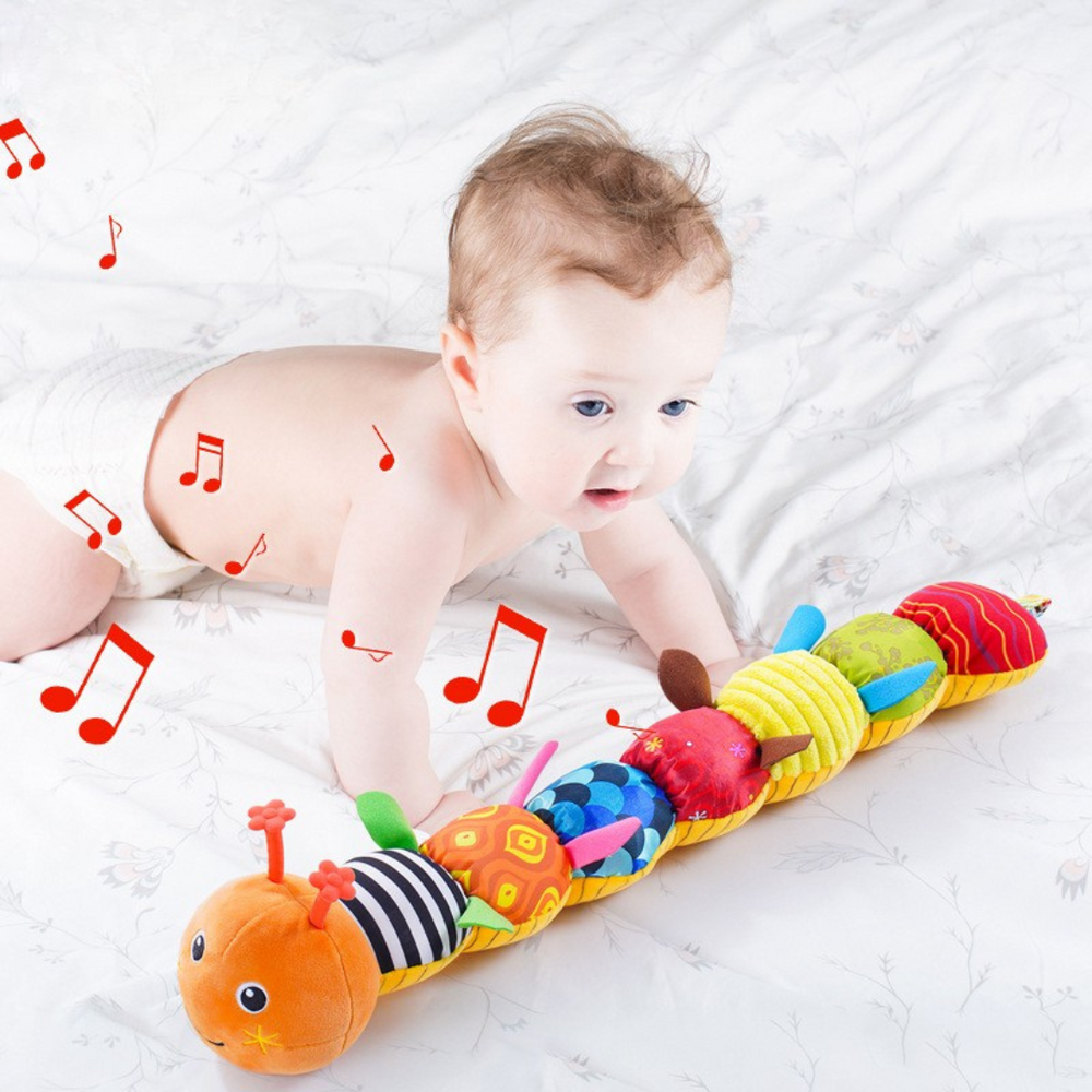 Musikalisk Babylarv – Stimulerar Utveckling & Motorik från 0 månader More For Mini