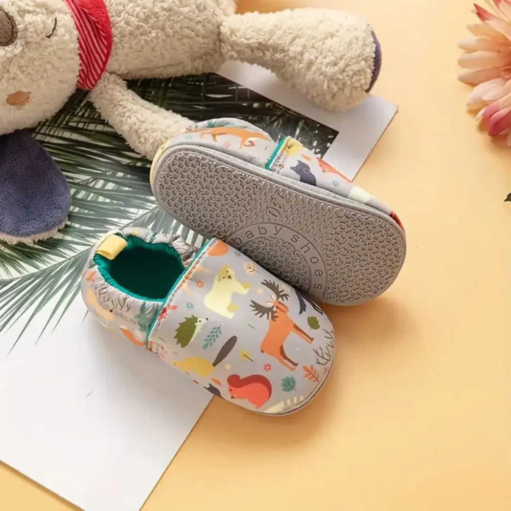 Baby Slip-in Tofflor med Halkskydd | Lättviktiga & Andas för Säker Gång More For Mini
