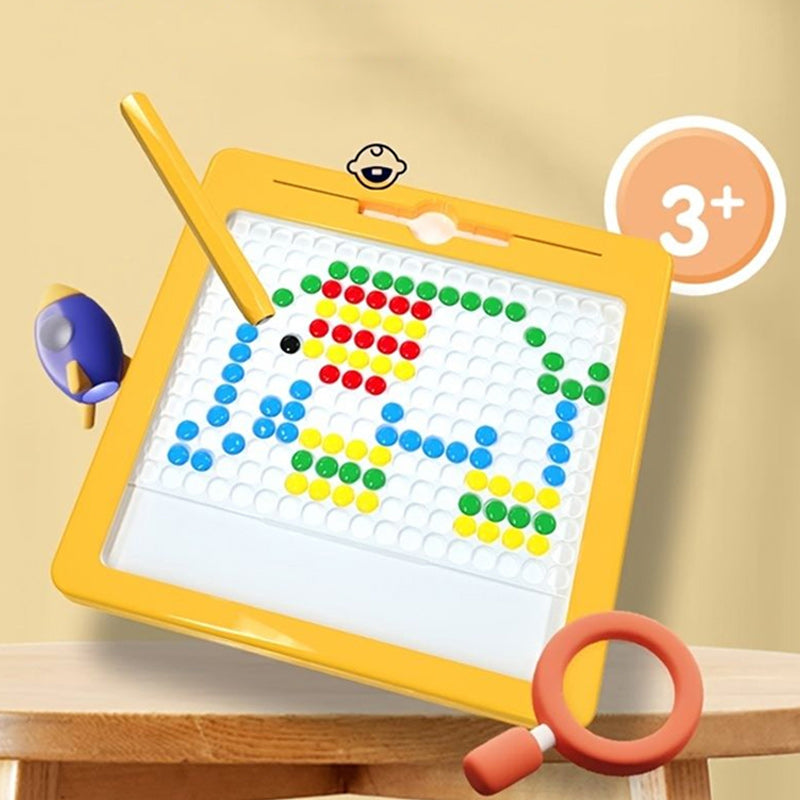 CreativBoard Magnetisk Ritbräda för Barn – Pedagogisk Leksak för Kreativitet och Färdigheter, 4–6 år More For Mini
