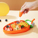 MiniMeal Peuterbord Set – Veilig & Antislip Bord voor Baby’s Vanaf 6 Maanden | Siliconen Zuignap Bord Met Bestek More For Mini