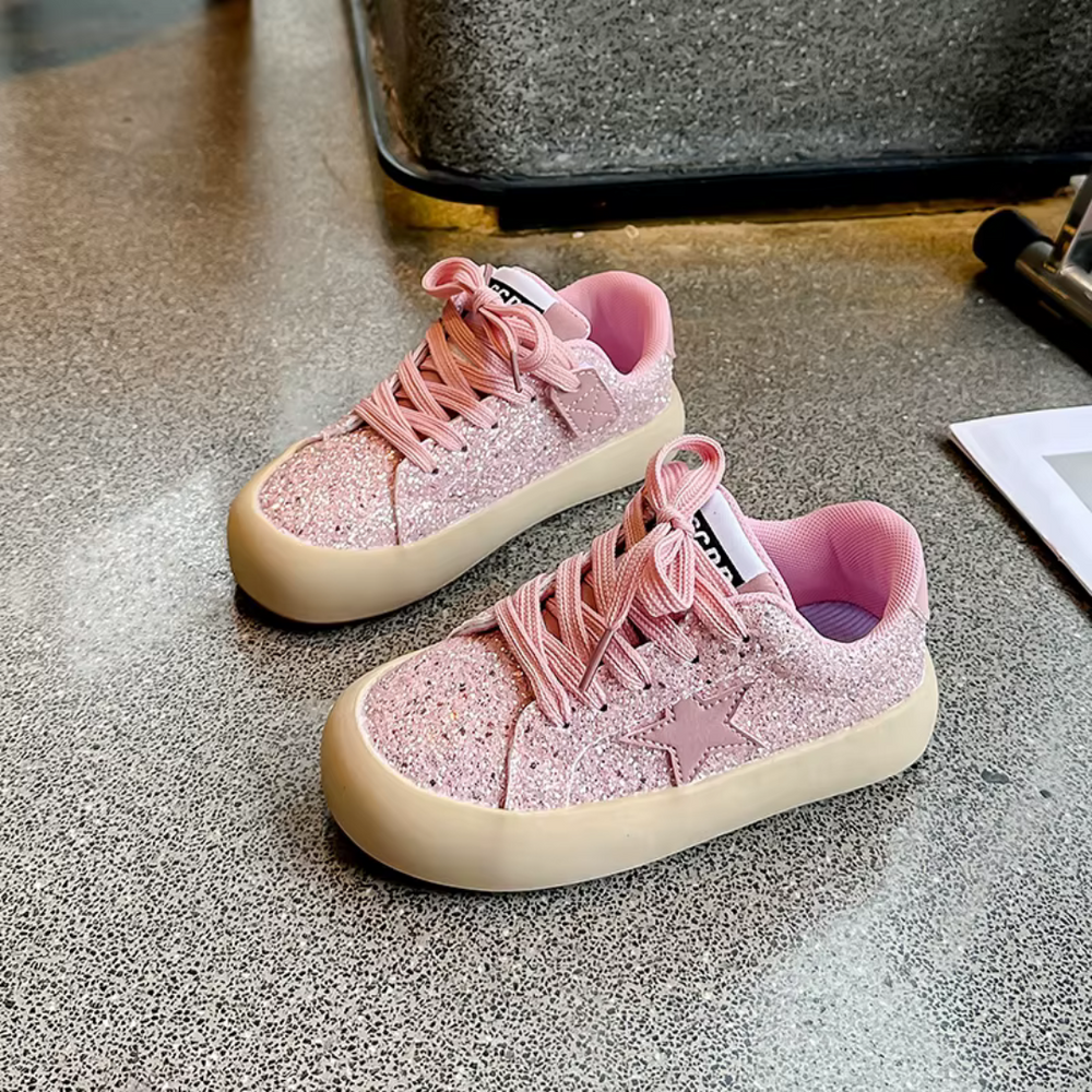 Glittersneakers för Flicka – Bekväma & Stilfulla Barnskor | Lumina Kids More For Mini