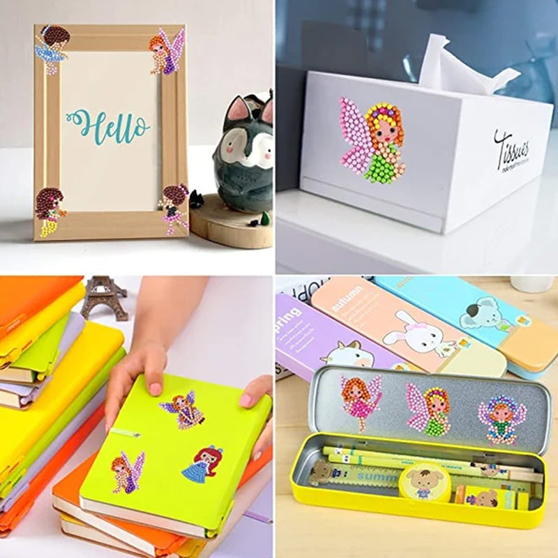 Diamantmålning för Barn – Kreativt DIY Pysselset från 5 År | SparklePix More For Mini