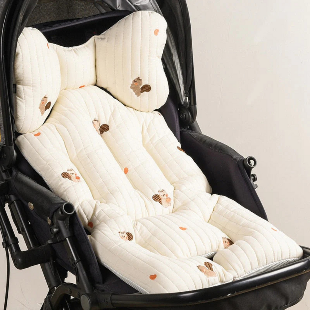Bekväm Barnvagnsdyna – Mjuk, Stilren & Perfekt för Varje Promenad More For Mini