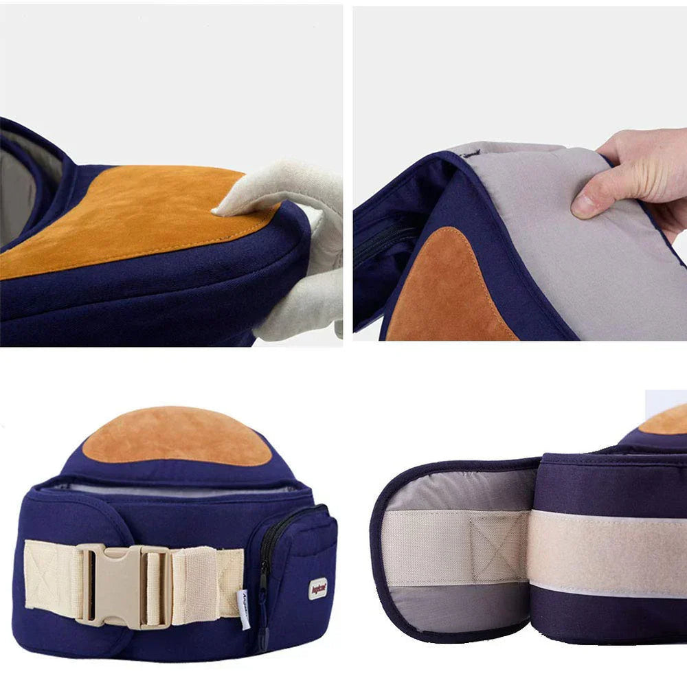 Ergonomisk Höftbärare för Baby och Småbarn – Bekväm & Ryggvänlig Bärkomfort från 3 Månader More For Mini