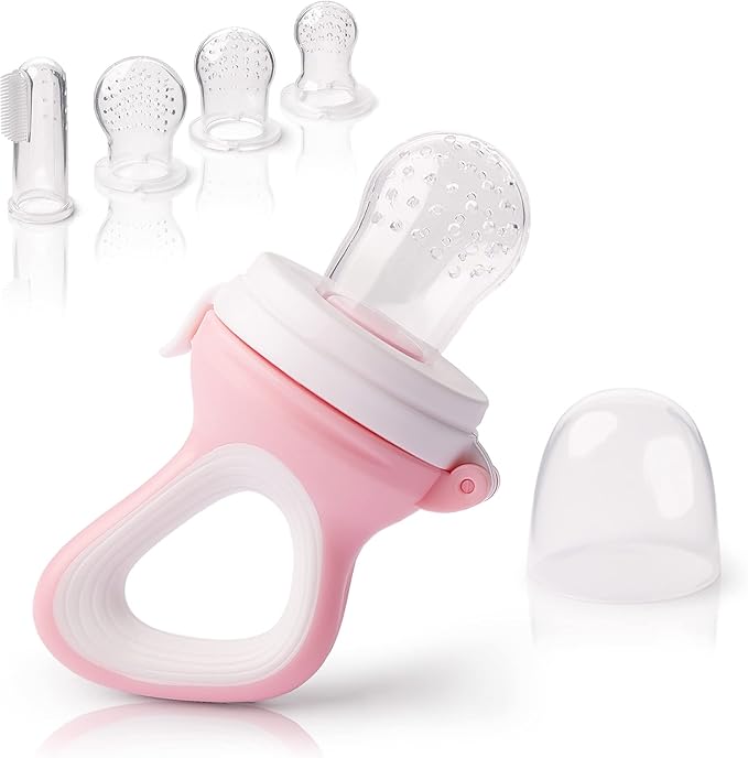 Veilige Voedingsspeen voor Baby's 1+1 gratis – FruityBite van LiloBébé | Ideaal bij Eerste Hapjes & Doorkomende Tandjes More For Mini