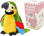 PraatPapegaai Interactieve Knuffel – Herhaalt Alles Wat Je Zegt | Stimuleert Taal & Leren More For Mini