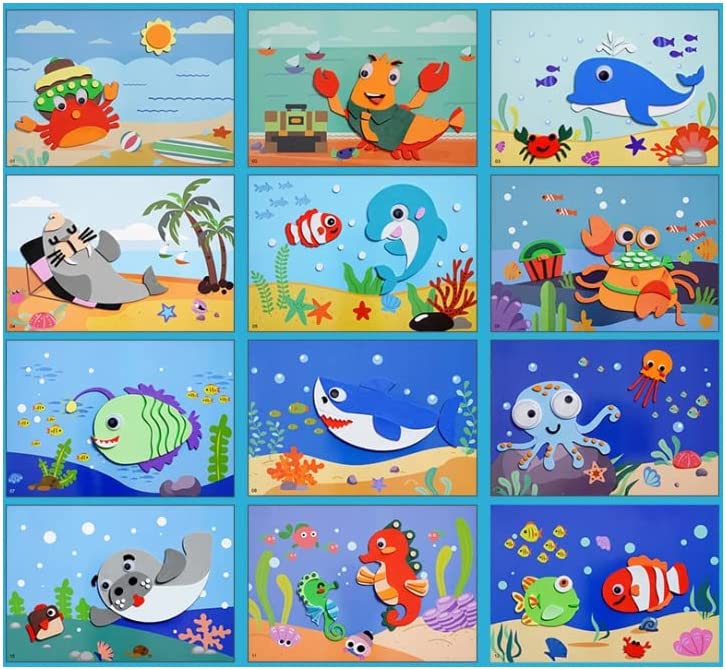 3D Sticker Puzzels voor Kinderen – Educatief Creatief Spel met Veilig Schuimmateriaal More For Mini
