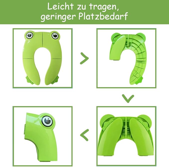Opvouwbaar Toiletzitje voor Peuters – Compact, Antislip & Hygiënisch | TidyTots More For Mini