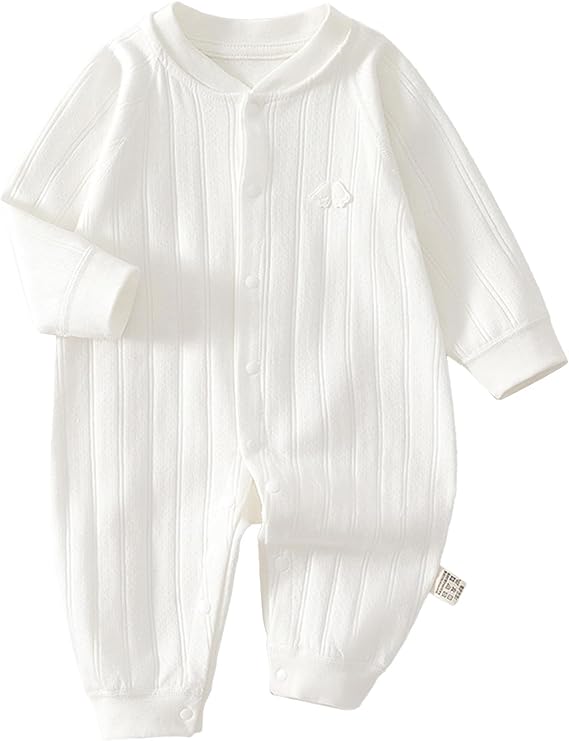 Baby Pyjamas Bomullssovdräkt – Mjuk & Bekväm | 0-18 mån More For Mini