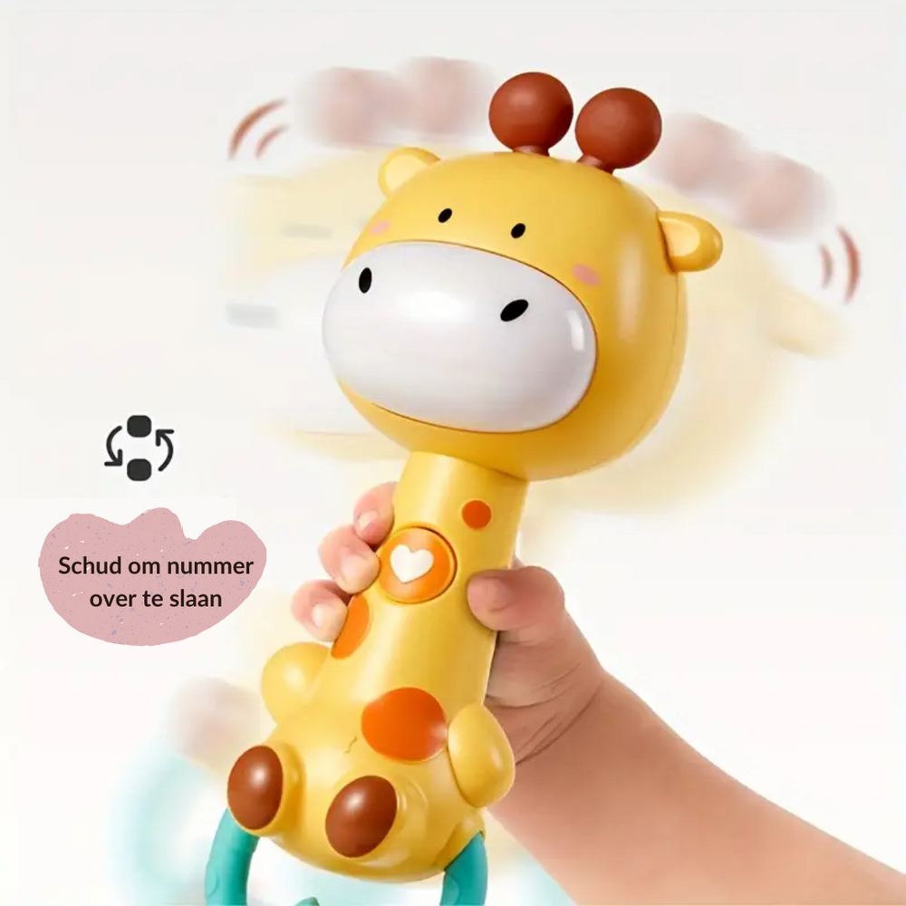Sensorix Baby Rammelaar – Veilig & Educatief Speelgoed voor Zintuiglijke Ontwikkeling More For Mini