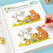 Hitta Skillnaden Aktivitetsbok – 2-Pack Pedagogisk Pusselbok för Barn More For Mini