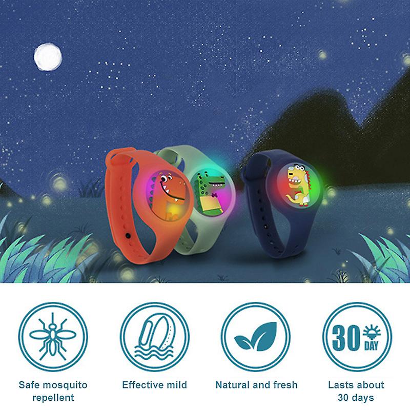 Myggavvisande Armband för Barn – Naturligt Skydd utan DEET | BuzzyBuddies by LittleNest More For Mini