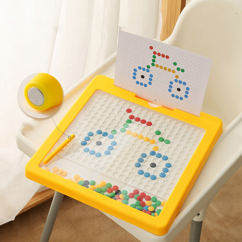 CreativBoard Magnetisk Ritbräda för Barn – Pedagogisk Leksak för Kreativitet och Färdigheter, 4–6 år More For Mini