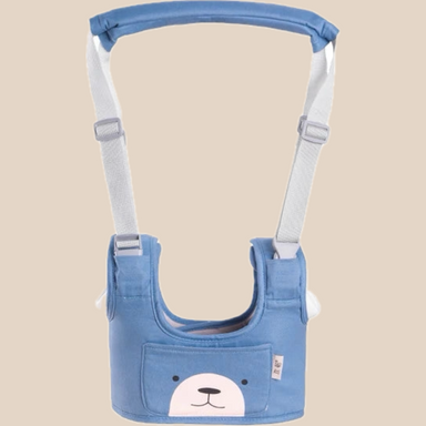 Ergonomiskt Gångstöd – Praia Unisex, Blå/Rosa, Bomull, 9+ månader More For Mini