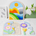 EduBuild Puzzelblokken – Duurzaam Houten Bouwspeelgoed voor Kleuters, Stimuleert Creativiteit & Motoriek More For Mini