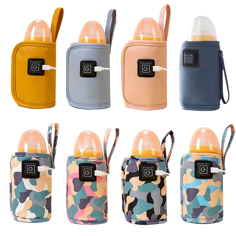 Draagbare Babyflessenwarmer – Warm Melk Onderweg in Minuten | USB & Type-C Aansluiting More For Mini