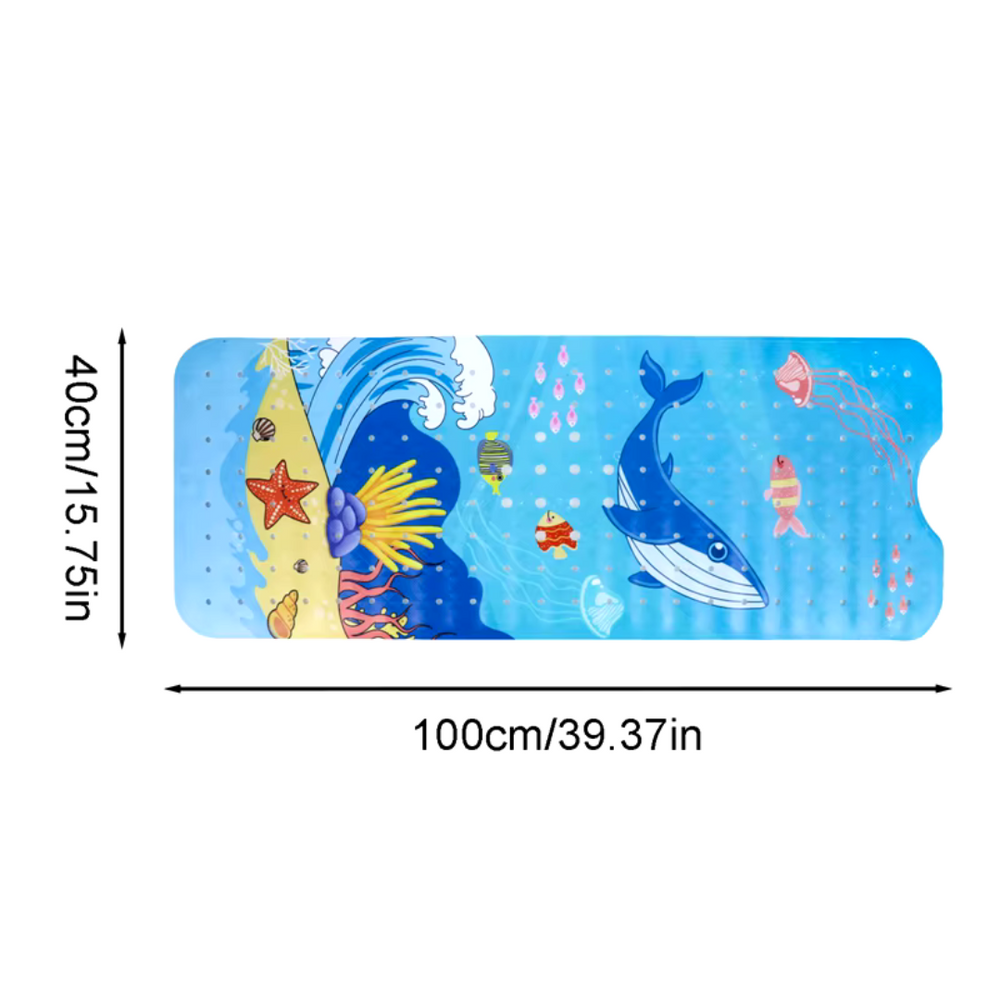 Antislip Zeemeermin Badmat voor Kinderen – Veilig & Leuk Badderen | AquaKind More For Mini